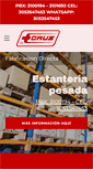 Mobile Screenshot of industriasmetalicascruz.com